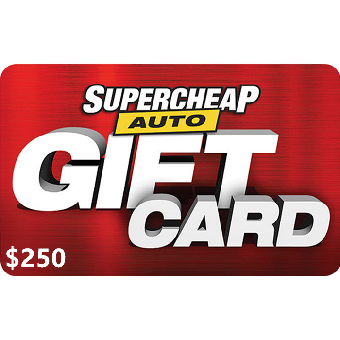 SuperCheap Auto $250 NZD Digital eGift Card (Email Delivery) 2 SuperCheap Auto 250 NZD Physical Gift Card Express Delivery 2