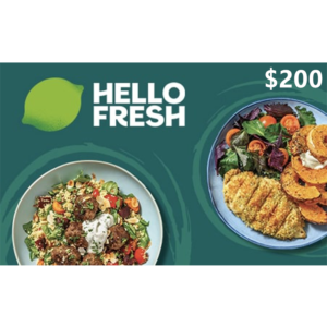 HelloFresh $200 NZD Digital Gift Cards (Email Delivery)