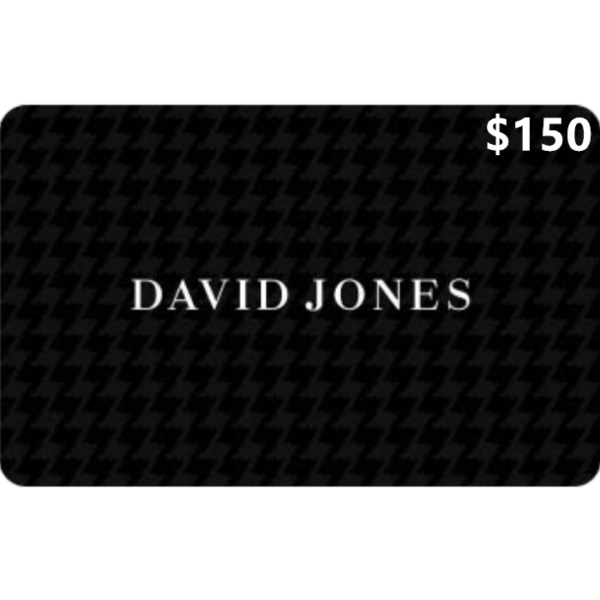 David Jones $150 NZD Digital Gift Card (Email Delivery)