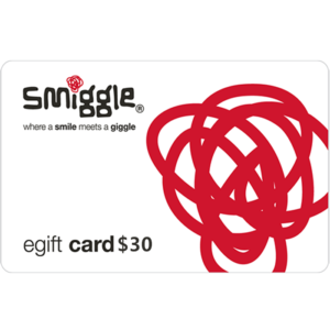 Smiggle $30 NZD Digital Gift Cards (Email Delivery)