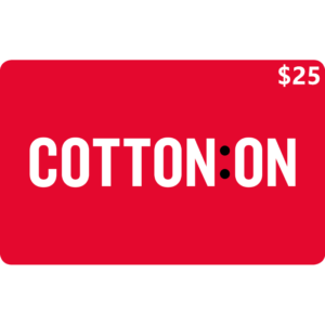Cotton On $25 NZD Digital Gift Cards (Email Delivery)