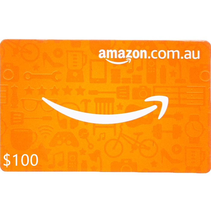 Amazon $100 AUD Digital Gift Card/Voucher (Email Delivery)