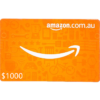 Amazon $1000 AUD Digital Gift Card/Voucher (Email Delivery)