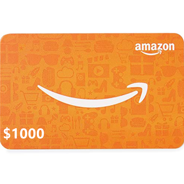 Amazon $1000 USD Digital Gift Card/Voucher (Email Delivery) 3 Amazon 1000 USD Digital Gift Cards Email Delivery 2