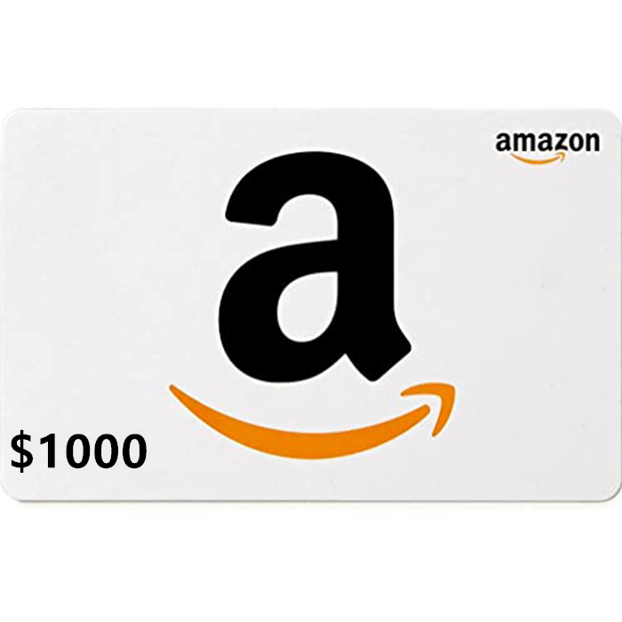 Amazon $1000 USD Digital Gift Card/Voucher (Email Delivery) 2 Amazon 1000 USD Digital Gift Cards Email Delivery 3