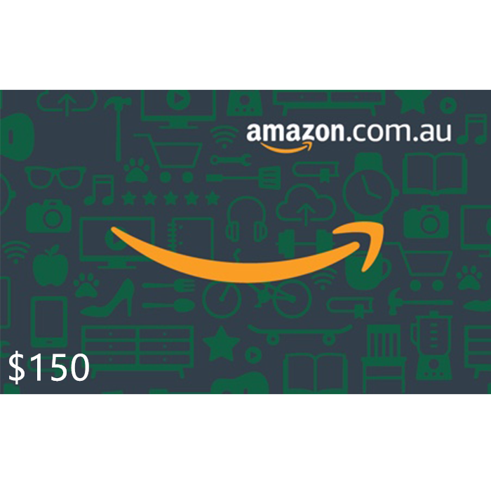 Amazon $150 AUD Digital Gift Card/Voucher (Email Delivery) 2 Amazon 150 AUD Digital Gift Cards Email Delivery 2