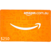Amazon $250 AUD Digital Gift Card/Voucher (Email Delivery)