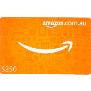Amazon $250 AUD Digital Gift Card/Voucher (Email Delivery)