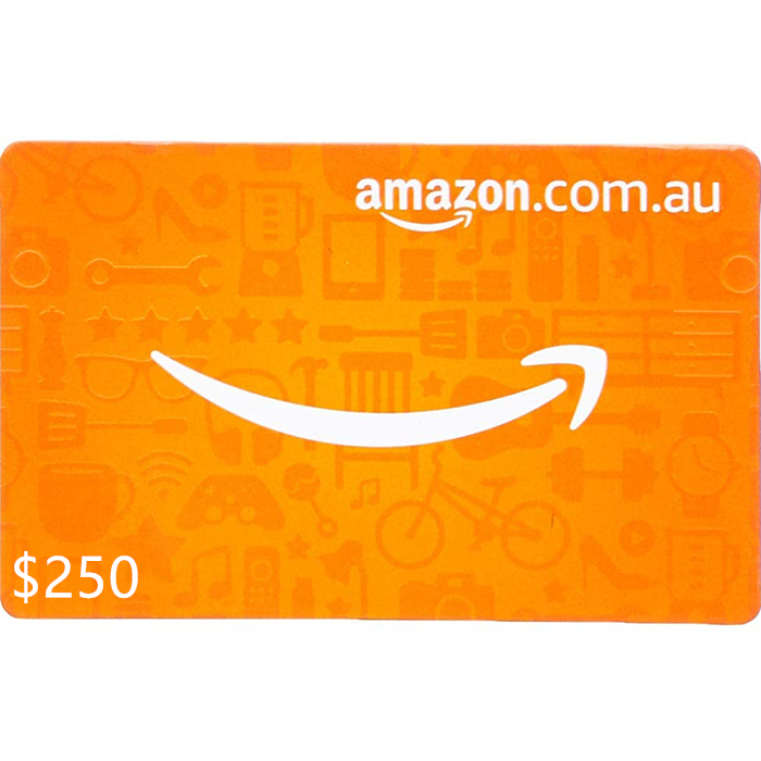 Amazon $250 AUD Digital Gift Card/Voucher (Email Delivery) 1 Amazon $250 AUD Digital Gift Card/Voucher (Email Delivery)