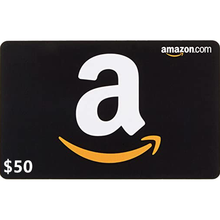 Amazon $50 USD Digital Gift Card/Voucher (Email Delivery)