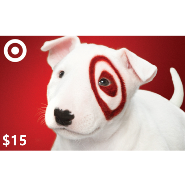 Target $15 USD Digital Gift Cards (Email Delivery)