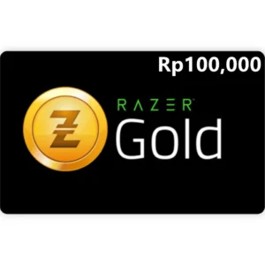 Razer Gold Rp100,000 IDR Gift Card (Email Delivery)