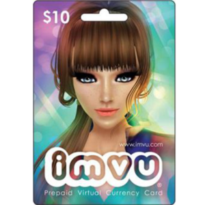 IMVU $10 USD (US) Digital Gift Card (Email Delivery)