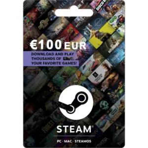 Steam €100 EUR Digital Gift Card (Email Delivery)