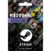 Steam R$200 BRL (BR) Digital Gift Card (Email Delivery)