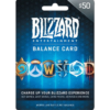 Blizzard $50 USD (US) Digital Gift Card (Email Delivery)