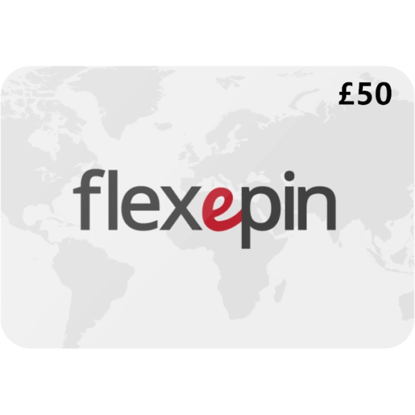 Flexepin Voucher £50 GBP (UK) Digital Gift Card (Email Delivery)