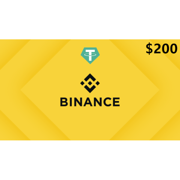 Binance $200 USDT Gift Card Digital Gift Card (Email Delivery)