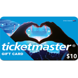 Ticketmaster Gift Card $10 NZD Digital Gift Cards (Email Delivery)