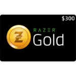 Razer Gold $300 USD Gift Card (Email Delivery)