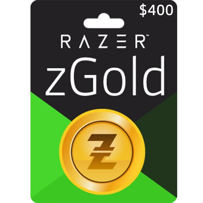 Razer Gold $400 USD Gift Card (Email Delivery) 2 Razer Gold 400 USD Gift Card Email Delivery 2
