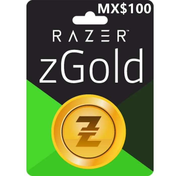 Razer Gold MX$100 MXN Gift Card (Email Delivery) 2 Razer Gold MX100 MXN Gift Card Email Delivery 2