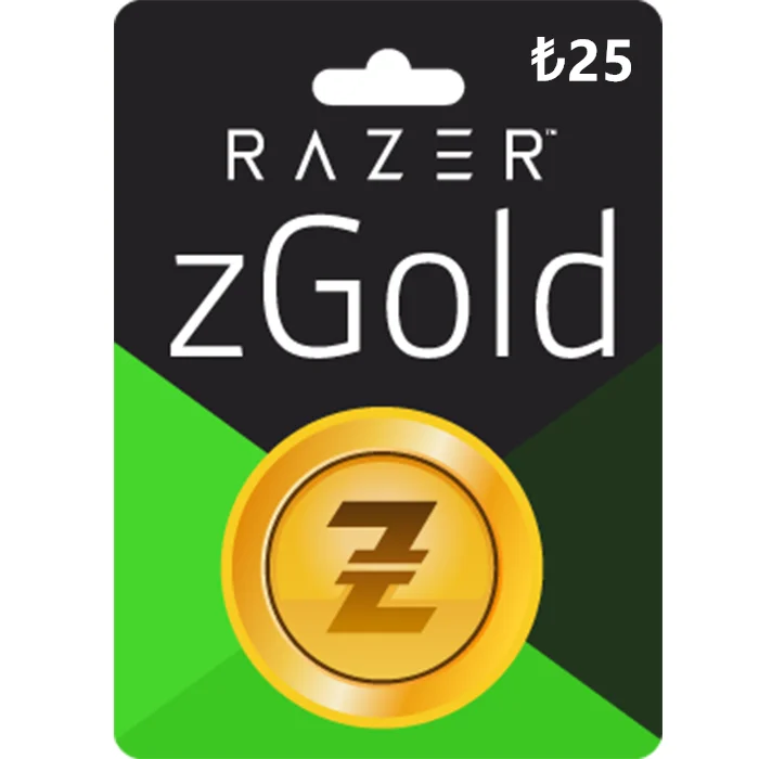 Razer Gold ₺25 TRY Gift Card (Email Delivery) 2 Razer Gold ₺25 TRY Gift Card Email Delivery 2