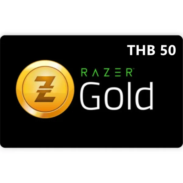 Razer Gold ฿50 THB Gift Card (Email Delivery)